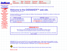 Tablet Screenshot of diemaker.net